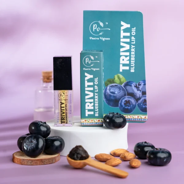 TRIVITY Blueberry Lip Oil – 8ml